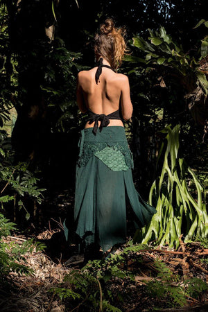 FOREST SKIRT GREEN - Trancentral Shop