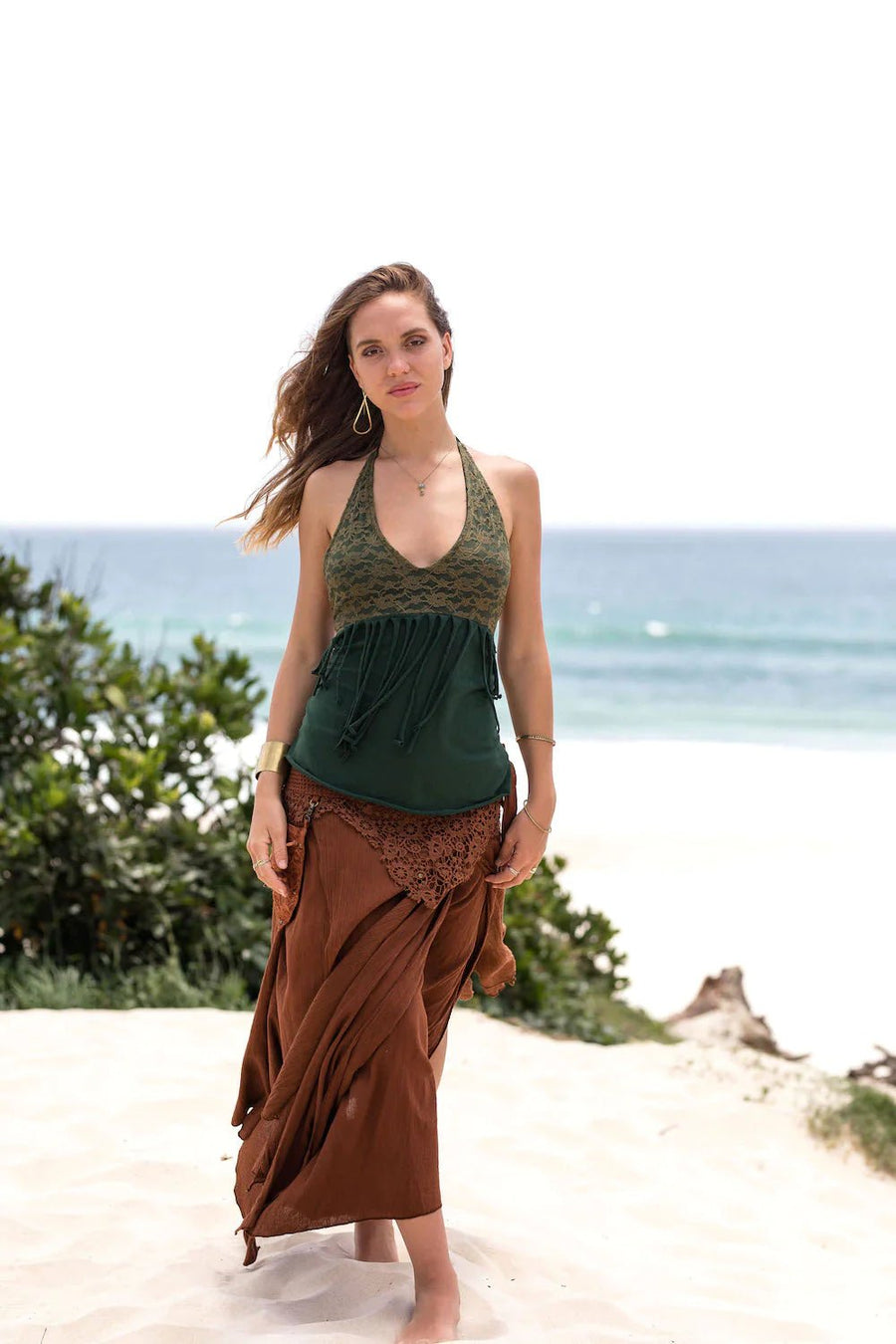 FREE SPIRIT TOP GREEN - Trancentral Shop