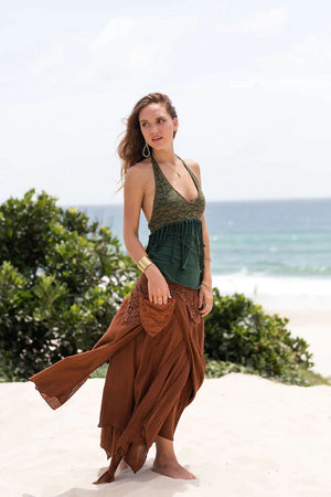 FREE SPIRIT TOP GREEN - Trancentral Shop