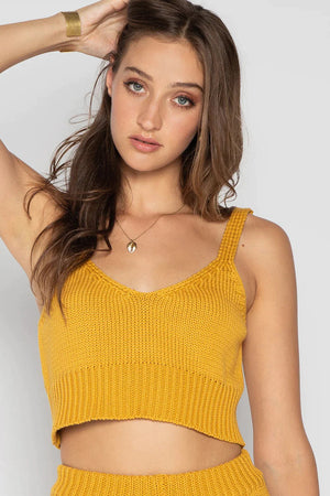 GEORGY TOP HONEY YELLOW - Trancentral Shop