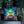 Load image into Gallery viewer, Hippie Trippy UV Pillow with fill - Trancentral Shop
