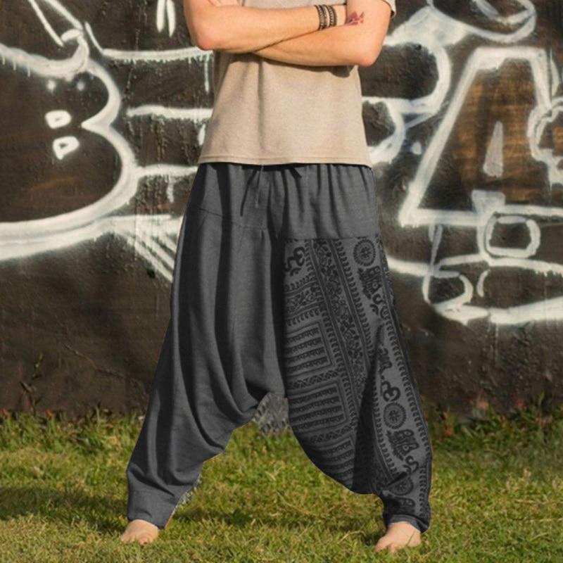 INCERUN Men Joggers Cotton Indian Harem Pants Men Big Crotch Pants Nepal  Baggy Linen Pants Men Pantalon Hombre Plus Size 5XL From Clothingsupreme,  $19.49 | DHgate.Com