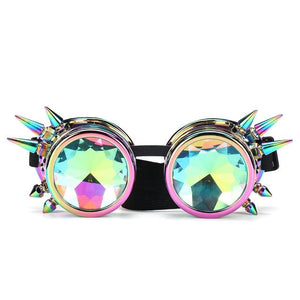 Kaleidoscope Colorful Glasses - Trancentral Shop