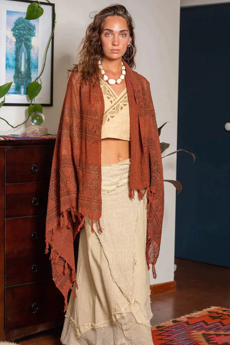 KORA SCARF EARTHY - Trancentral Shop