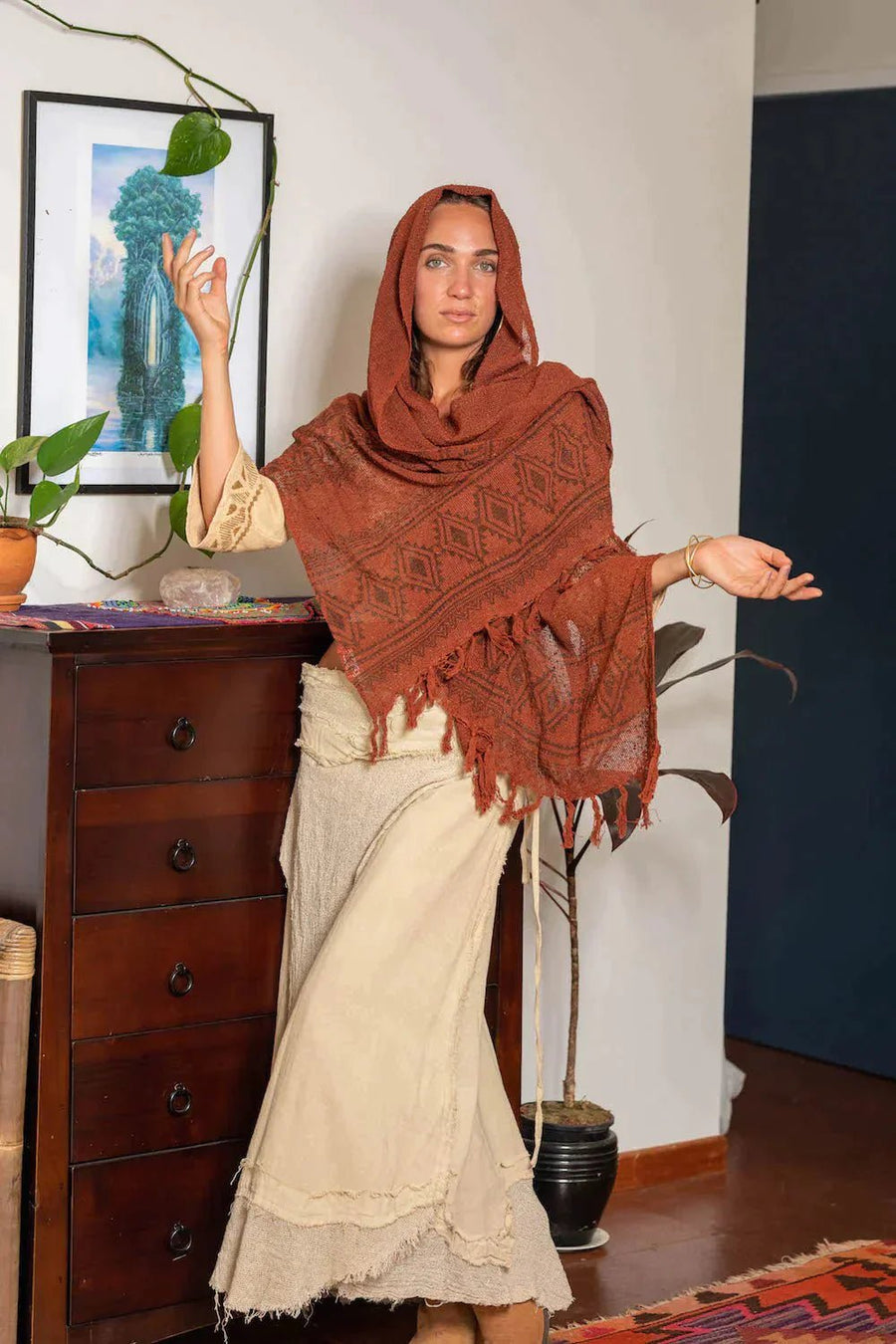 KORA SCARF EARTHY - Trancentral Shop