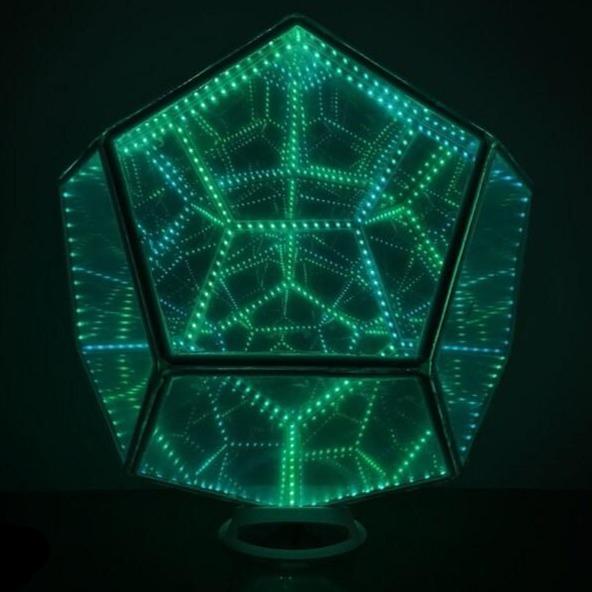 LED Infinite Dodecahedron with Music Sync - Trancentral Shop