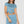 Load image into Gallery viewer, LINEN HILL TOP BLUE - Trancentral Shop
