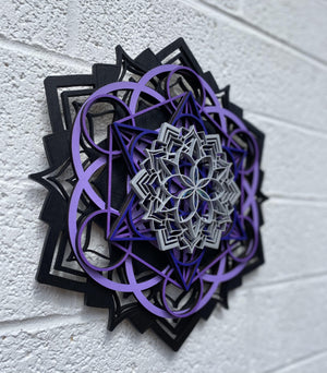 Lotus Mandala v2 Wall Art - Trancentral Shop