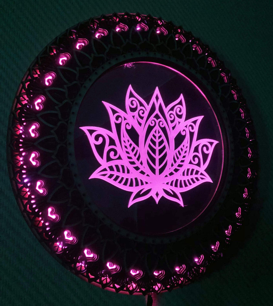 Purple Passion LED Compact Mirror