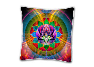 Love Cushion Cover | 18 x 18 Inch Throw Pillow Cover | Ray Of Love - Trancentral Shop