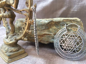 Psychedelic Mandala Tribal Earrings - Trancentral Shop