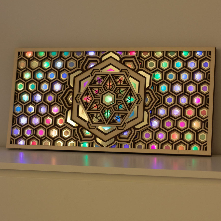 Mandala Wall hanging psychedelic wall art - Trancentral Shop