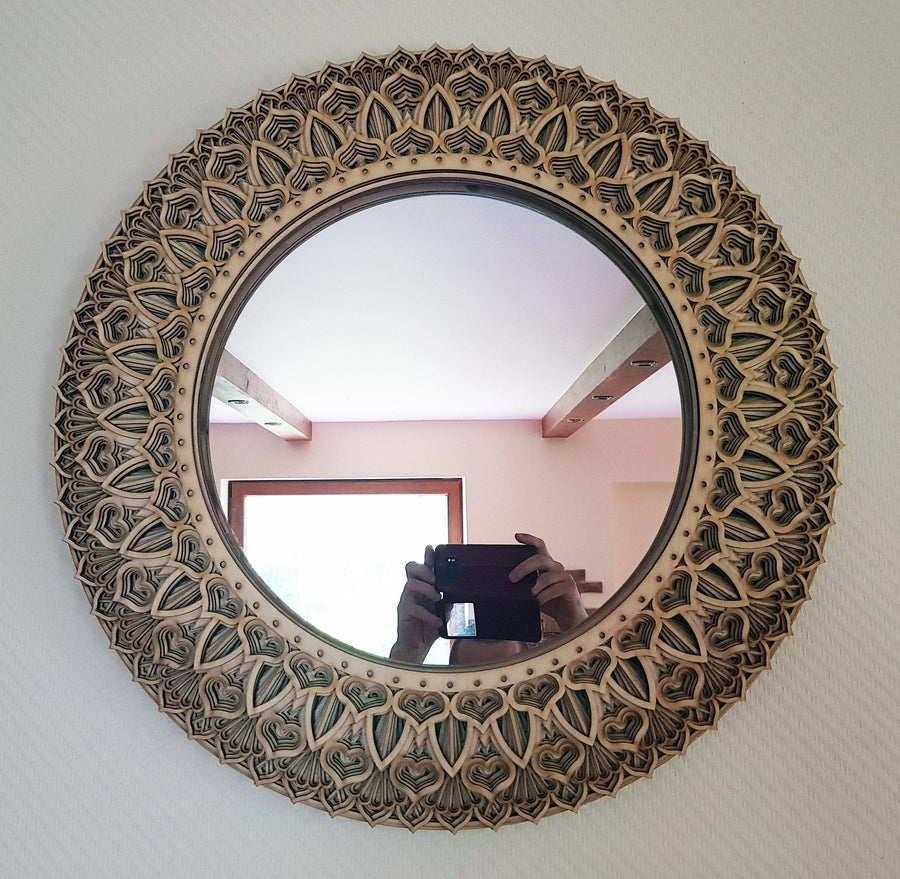 Mandala wall mirror - Trancentral Shop