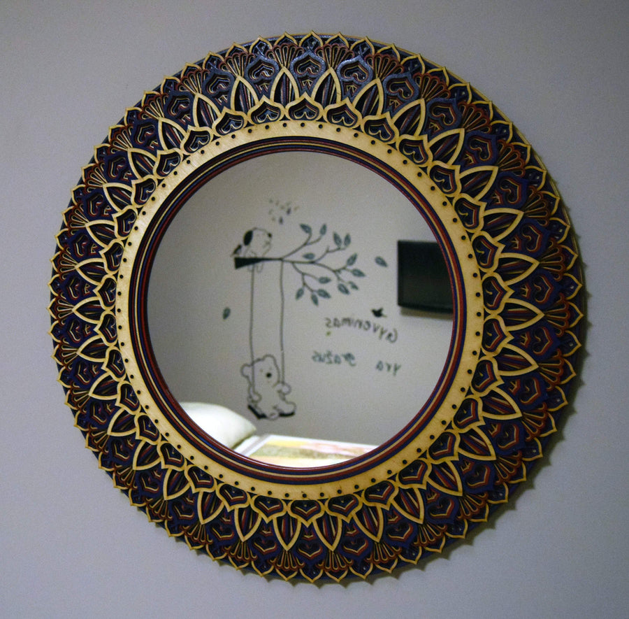 Mandala wall mirror - Trancentral Shop