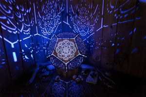 Mandala Wooden LED Lamp - Trancentral Shop