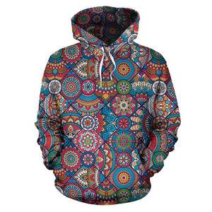 MENS MANDALAS PSYTRANCE FESTIVAL HOODIE - Trancentral Shop