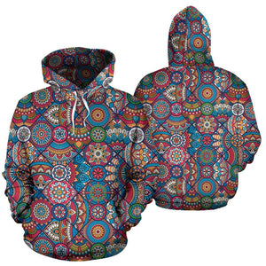 MENS MANDALAS PSYTRANCE FESTIVAL HOODIE - Trancentral Shop