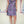 Load image into Gallery viewer, Medha short dress with tie at the neck - lilac floral - Trancentral Shop
