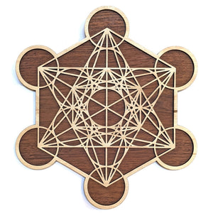 Metatrons Cube Wall Art - Trancentral Shop