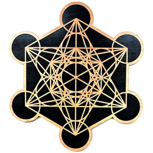 Metatrons Cube Wall Art - Trancentral Shop