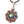 Load image into Gallery viewer, Mini Gemstone Mandala Talisman with Labradorites on Walnut - Trancentral Shop
