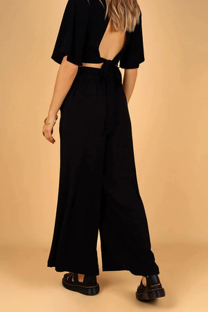 NEW MOON PANTS BLACK - Trancentral Shop