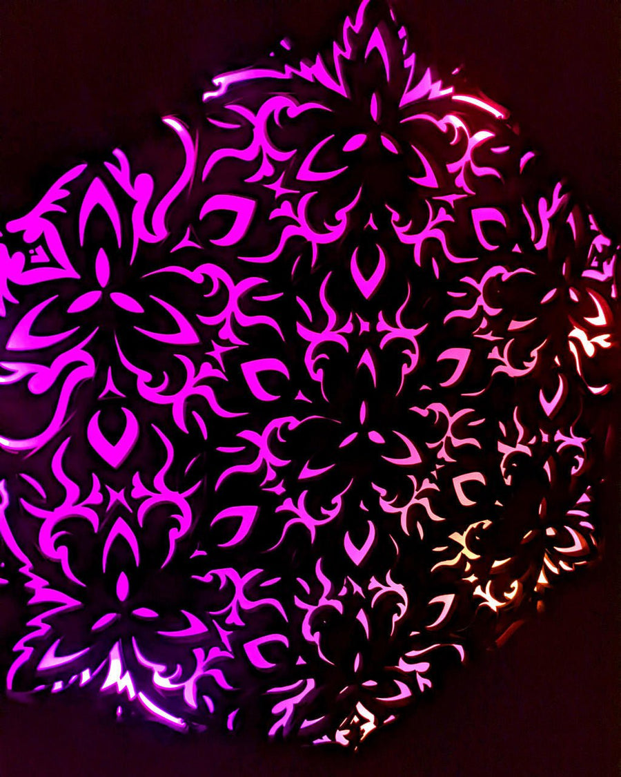 Night Garden LED Wall Art - Trancentral Shop