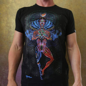 One God Mandala UV T Shirt - Trancentral Shop
