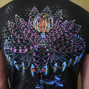 One God Mandala UV T Shirt - Trancentral Shop