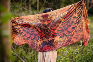Pashmina Owl scarf - Trancentral Shop