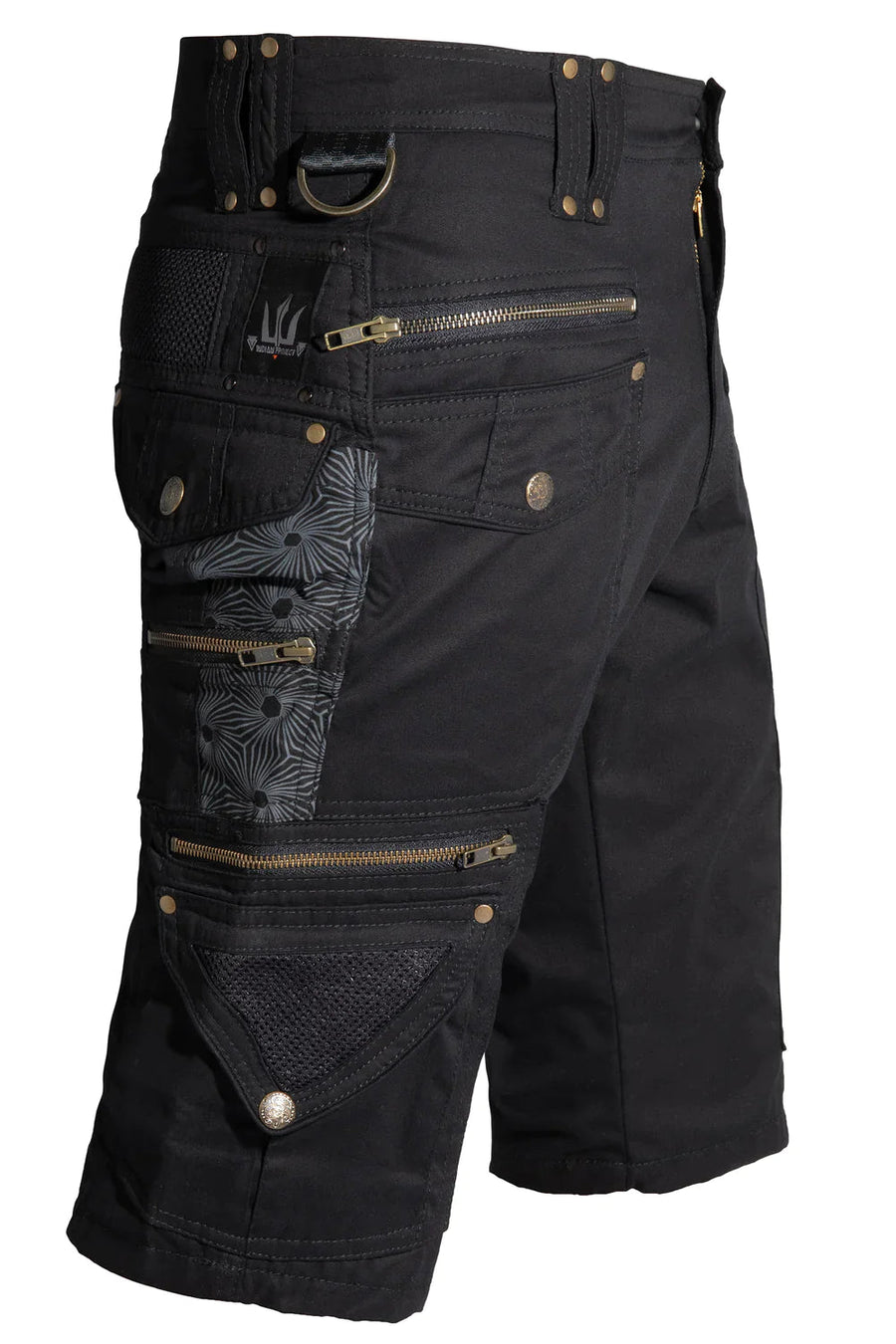 PSY K SHORTS BLACK - Trancentral Shop