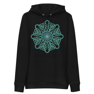 Psychedelic Sacred Spinner Unisex eco hoodie - Trancentral Shop