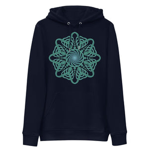 Psychedelic Sacred Spinner Unisex eco hoodie - Trancentral Shop