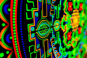 Psychedelic SRY Mandala trippy tapestry - Trancentral Shop