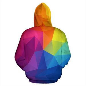 Psychedelic Zip-Up Hoodie - Trancentral Shop