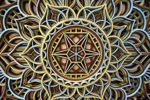 Sacred Geometry Mandala Wall Art - Trancentral Shop