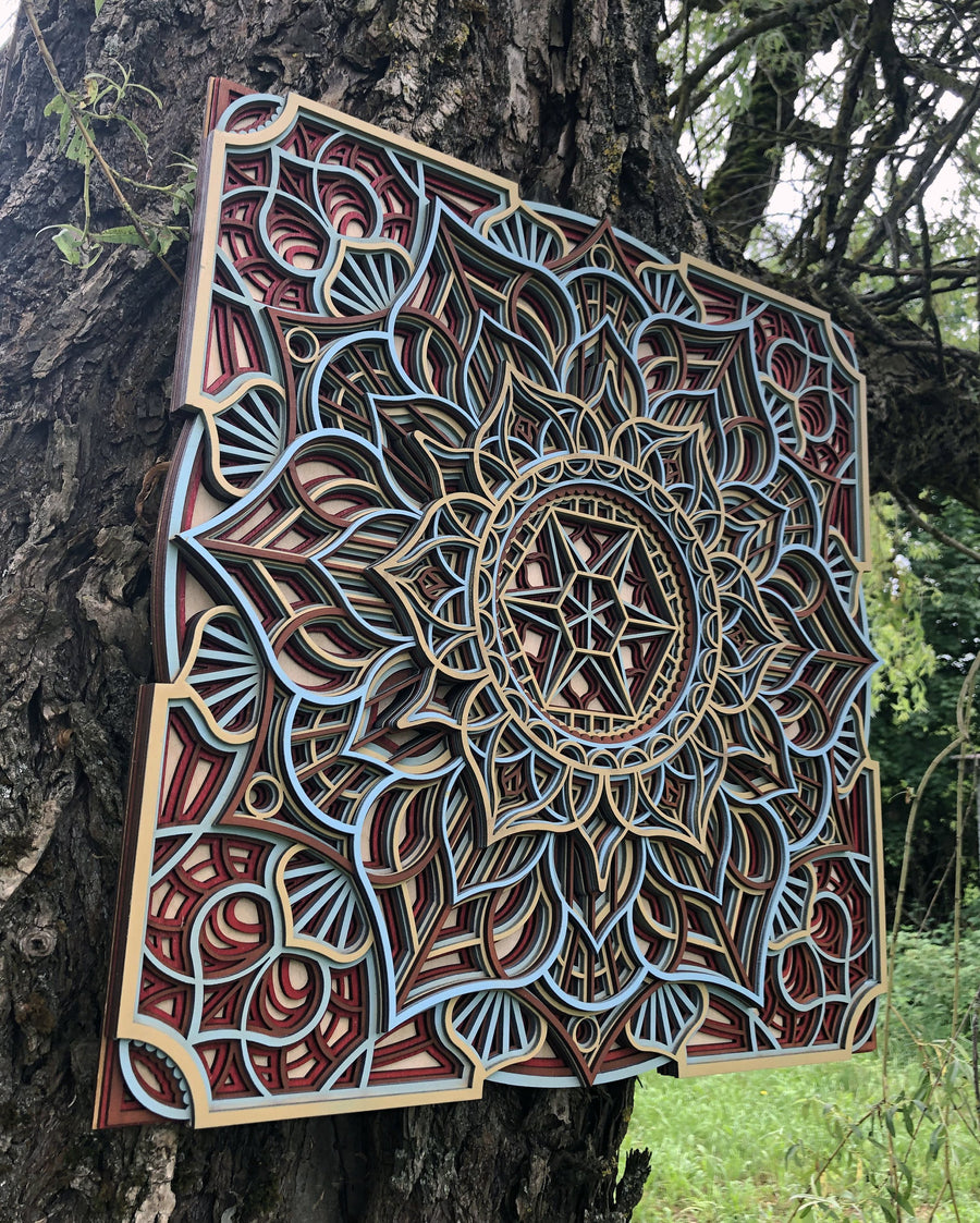 Sacred Geometry Mandala Wall Art - Trancentral Shop