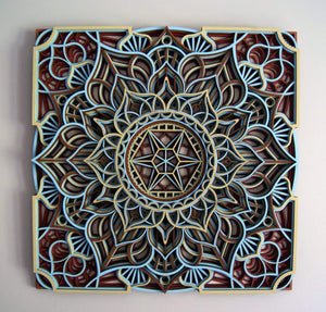 Sacred Geometry Mandala Wall Art - Trancentral Shop