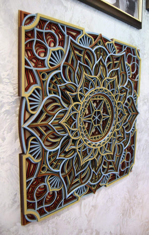Sacred Geometry Mandala Wall Art - Trancentral Shop
