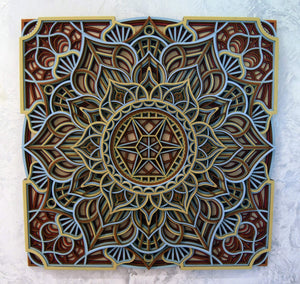 Sacred Geometry Mandala Wall Art - Trancentral Shop