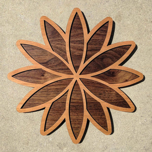 Seed Lotus Two Layer Wall Art - Trancentral Shop