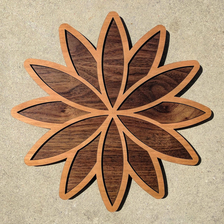 Seed Lotus Two Layer Wall Art - Trancentral Shop