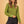 Load image into Gallery viewer, SHELLEY CROP TOP GREEN - Trancentral Shop
