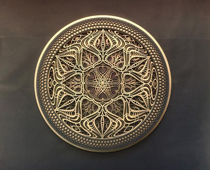 Sonata Wall Art Sacred Geometry Mandala - Trancentral Shop