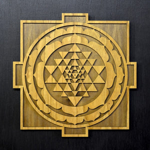 Sri Yantra Mandala Wall Art - Trancentral Shop