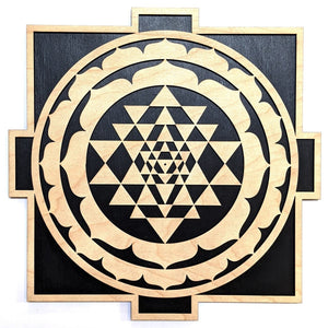 Sri Yantra Mandala Wall Art - Trancentral Shop