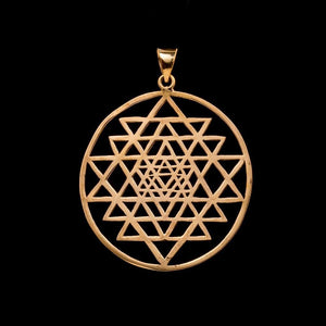 Sri Yantra Medallion - Trancentral Shop