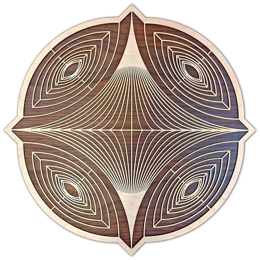 Toroid Horizons Two Layer Wall Art - Trancentral Shop