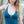 Load image into Gallery viewer, TULIP TOP IN TEAL BLUE - Trancentral Shop
