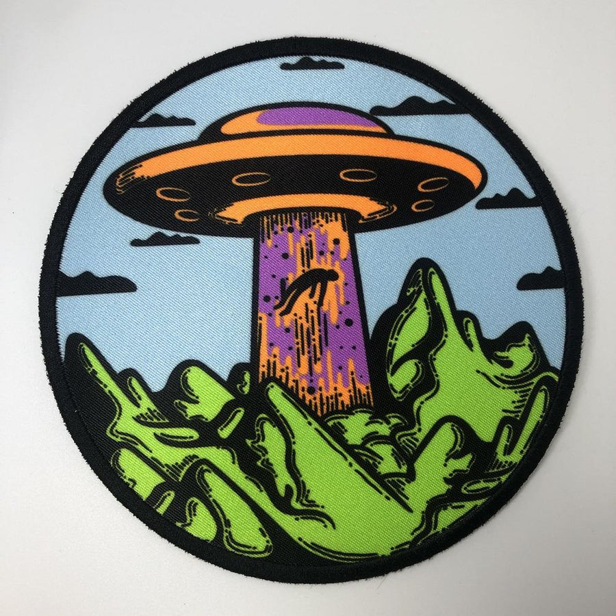 UFO UV patch 14 cm - Trancentral Shop